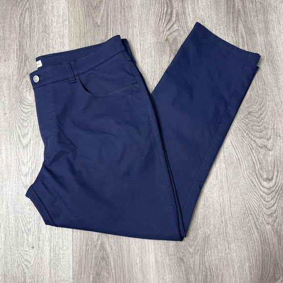 Peter Millar Other - Peter Millar EB66 Performance Five-Pocket Pants Mens Size 36 Inseam 27.5" Blue